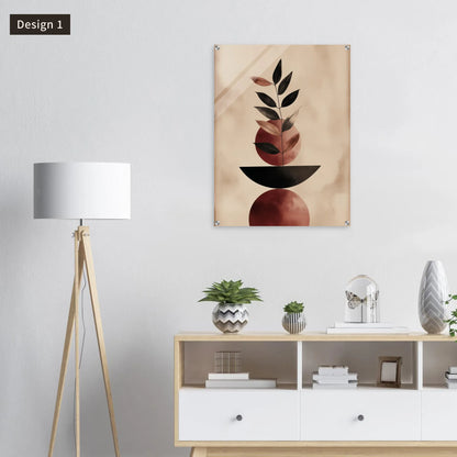 Botanische Balance - Acryldruck