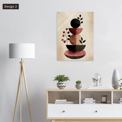 Botanische Balance - Acryldruck