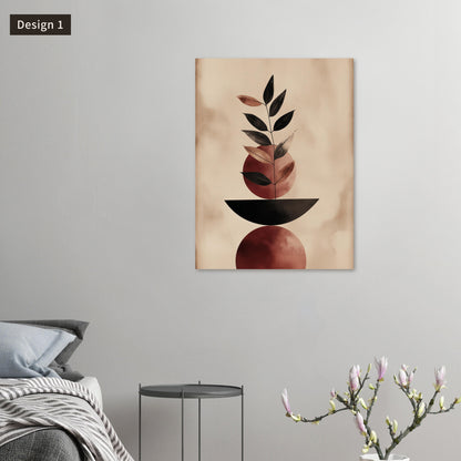 Botanische Balance - Aluminiumdruck