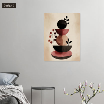 Botanische Balance - Aluminiumdruck