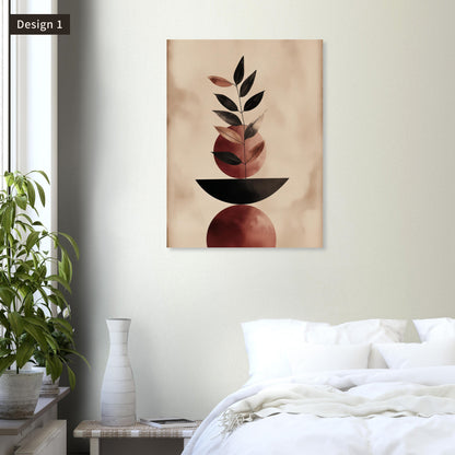 Botanische Balance - Aluminiumdruck